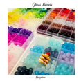 thumbnail image 3 of Kit de fabricación de pulseras Gaspletu con perlas de vidrio, 96 colores, 2500 unidades, 3 of 6