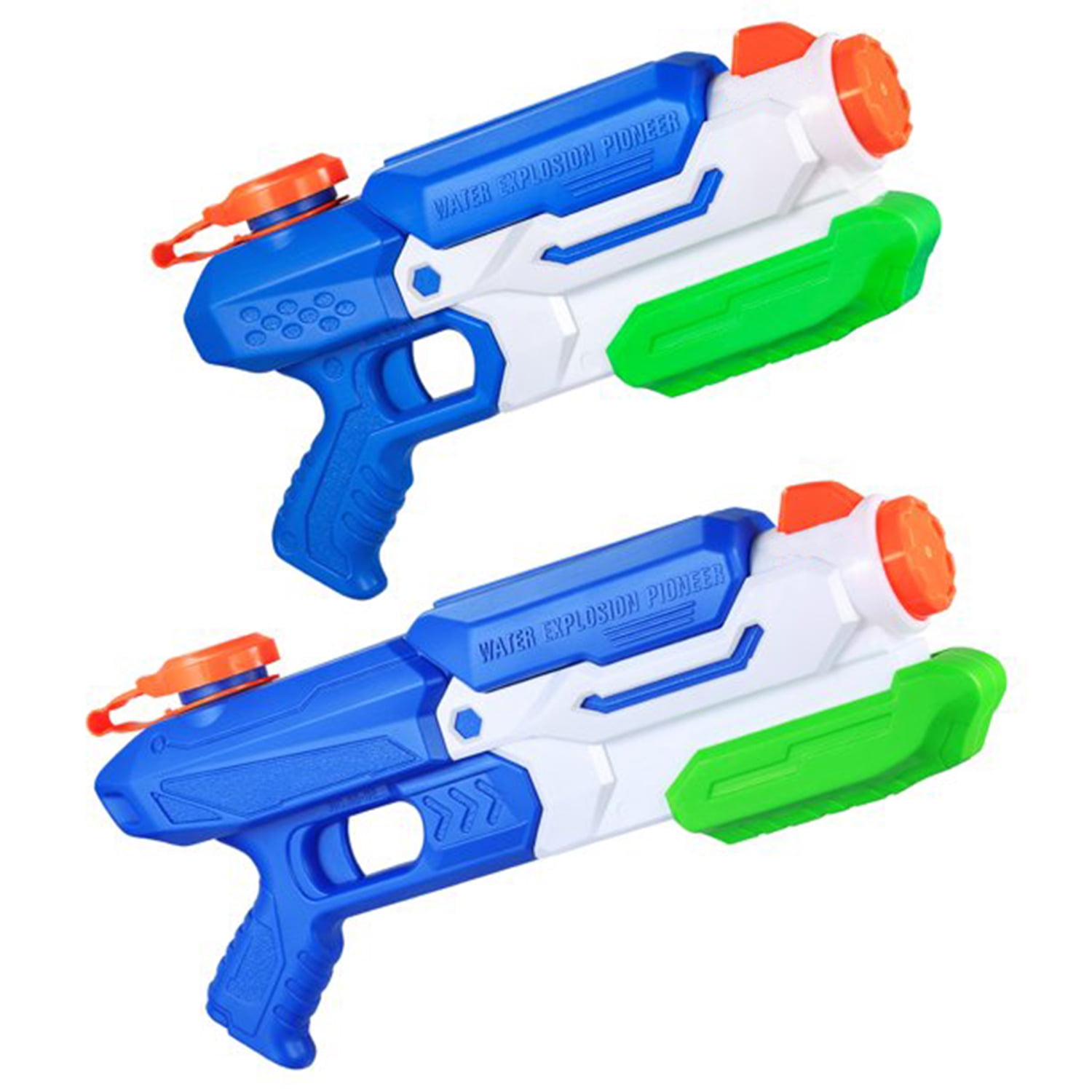 Water Guns for Kids 2 Pack Water Pistols, Small and Large, Super Water