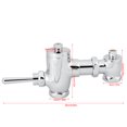 thumbnail image 3 of Durable Manual Flush Valve Office Hotel Bathroom Toilet Hand Pressing Flushing Tool, 3 of 8