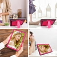thumbnail image 6 of SOATUTO For Walmart Onn 10.1 Tab Case 2020 ( Model: 100011886 ) Shockproof Kids Friendly Rugged Drop-Proof Sturdy Armmor Case Built-in Kickstand For Onn 10.1 inch Tablet 2020 Generation 2 - Pink, 6 of 6