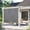 Gray, variant on ZHICHUN Artpuch Outdoor Cordless Patio Sunshade Rolled Up Curtain Mocha 72x72 Inch