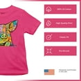 thumbnail image 4 of Tee Hunt Dean Russo Funny Cute Pig Youth T-Shirt Farm Piglet Lover Barn Kids, Pink, Small, 4 of 5