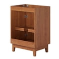 thumbnail image 4 of Modway Miles 24" Wood Bathroom Vanity Cabinet with Tapered Legs in Walnut, 4 of 9