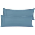 thumbnail image 1 of Nestl Body Pillow Case, Microfiber Body Pillow Covers, Body Pillowcase Size (20"x54"), Set of 2, Blue Heaven, 1 of 4