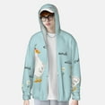 thumbnail image 2 of Sikiie funny goose Print Adult Sun Protection Hoodie, Long-sleeved Quick-drying Sun Protection Clothing, Suitable for Fishing, Swimming and Outdoor Activities-Large, 2 of 7