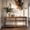 Walnut, variant on Christopher Knight Home Vintage 3-Tier Wood Console Table, 59" Farmhouse Open Storage Sofa Table, Walnut