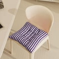 thumbnail image 3 of Moocorvic Outdoor Seat Pads Striped Print Chair Cushions for Patio, Garden, Sofa, Home Decor 16x16IN, 3 of 7