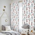 thumbnail image 5 of Blackout Kids Curtains,White Cow Milk Cloud Pattern Childrens Insulated Curtains Set Of 2,Bedroom Essentials,Toddler Room Decor 52x84in(132x213cm), 5 of 5