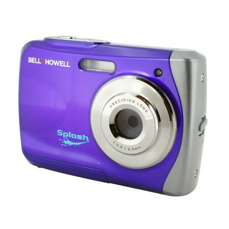 Bell+howell Splash Wp7 12 Megapixel Compact Camera - Purple - 2.4