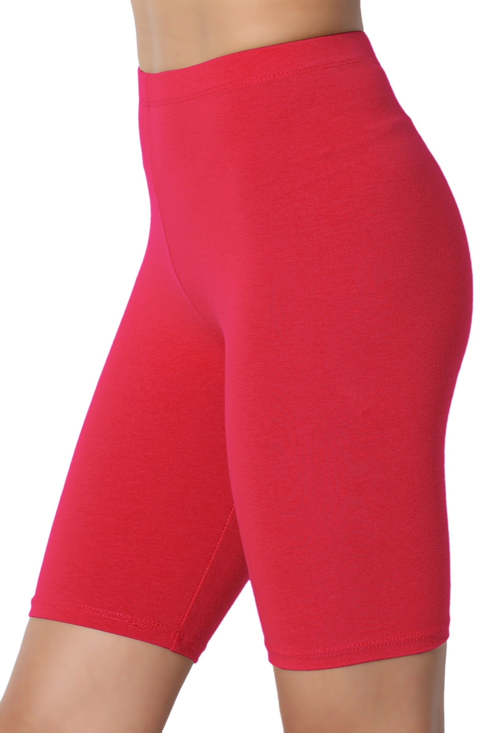 Cotton Spandex Bike Shorts Leggings Bermuda Bright Colors Ages 2 to 8