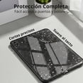 thumbnail image 2 of Funda Para Ipad Mini 6/ A17 Pro Glitter Brillos Silicona Negro., 2 of 6