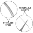 thumbnail image 3 of COOPHYA 1 Set Basketball Net Rope for Replacement Hoops Stainless Steel Adjustable Length, 3 of 8