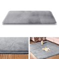 thumbnail image 2 of GROWTH TANK Memory Foam Bath Mat - Soft Absorbent Rug Sets - Non-Slip for Kitchen and Gray Gray 50x80cm, 2 of 9