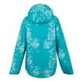 thumbnail image 2 of Regatta Boys/Girls Lever II Abstract Waterproof Jacket, 2 of 4