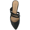 thumbnail image 5 of Journee Womens Olivea Narrow Width Slip On Almond Toe Mules Flats, 5 of 10