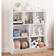 thumbnail image 1 of Three - tier blanca toy almacenamiento gabinete y para niños estante - multi - estante cubby organizer para dormitorio y playroom to store books y toys, 1 of 9
