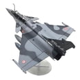 thumbnail image 4 of Avión de combate francés Rafale a escala 1:72 con base de colección, avión de ataque para bares y cafeterías. gris, 4 of 9