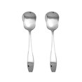 thumbnail image 3 of Supreme 2-Piece 5.25 Inch 18/8 Stainless Steel Yogurt/Dessert/Ice Cream/Tea Spoon. Mirror Polished, Dishwasher Safe, 3 of 7