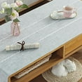 thumbnail image 4 of Rectangular Tablecloth Fabric Cotton Linen Wrinkle Free Washable Reusable Table Cloths for Kitchen Dinning Tabletop Decoration, 4 of 6
