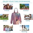thumbnail image 6 of Bingfone Dreamy Moonlit Window Pattern Youth Classic Hoodies Soft Hooded Pullover Sweatshirts for Girls and Boys, 6 of 6