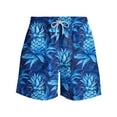 thumbnail image 4 of Stamzod Summer Swim Trunks for Men Fashion Tropical Printing Hawaiian Vacation Beach Shorts Casual Loose Plus Size Stretch Swim Shorts with Pockets Multicolor Y XXXL, 4 of 5