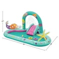 Bluescape Mermaid Inflatable Play Center, Kids Splash Pool with