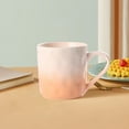 thumbnail image 6 of Aesthetic Ceramic Breakfast Cup Gradient Color Underglaze Coffee Mug Stackable Heat-Retaining Design Modern Home Drinkware, 6 of 6