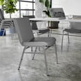 thumbnail image 3 of Flash Furniture Heavy Duty Gray Vinyl Stack Chair, 3 of 12