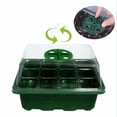thumbnail image 2 of Inicio De Plántulas, Bandeja De Plántulas Para Jardín, Balcón, Vivero, Placa De Soporte Para Cultivo De Plantas De 12 Agujeros Advancent HA040507-06, 2 of 6