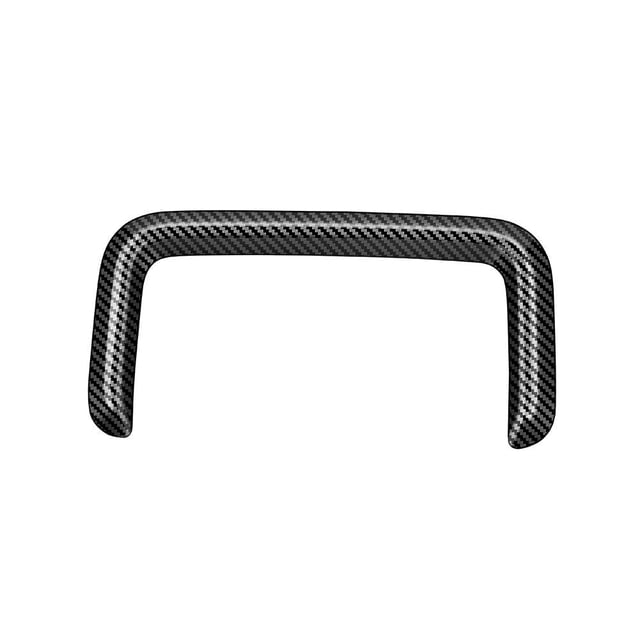 CarSense Dashboard Sunshade Decorative Frame for 2024 Suzuki Spacia Custom M K04 Series - Right Hand Drive Modified Instrument Panel (Bright Black, ABS)