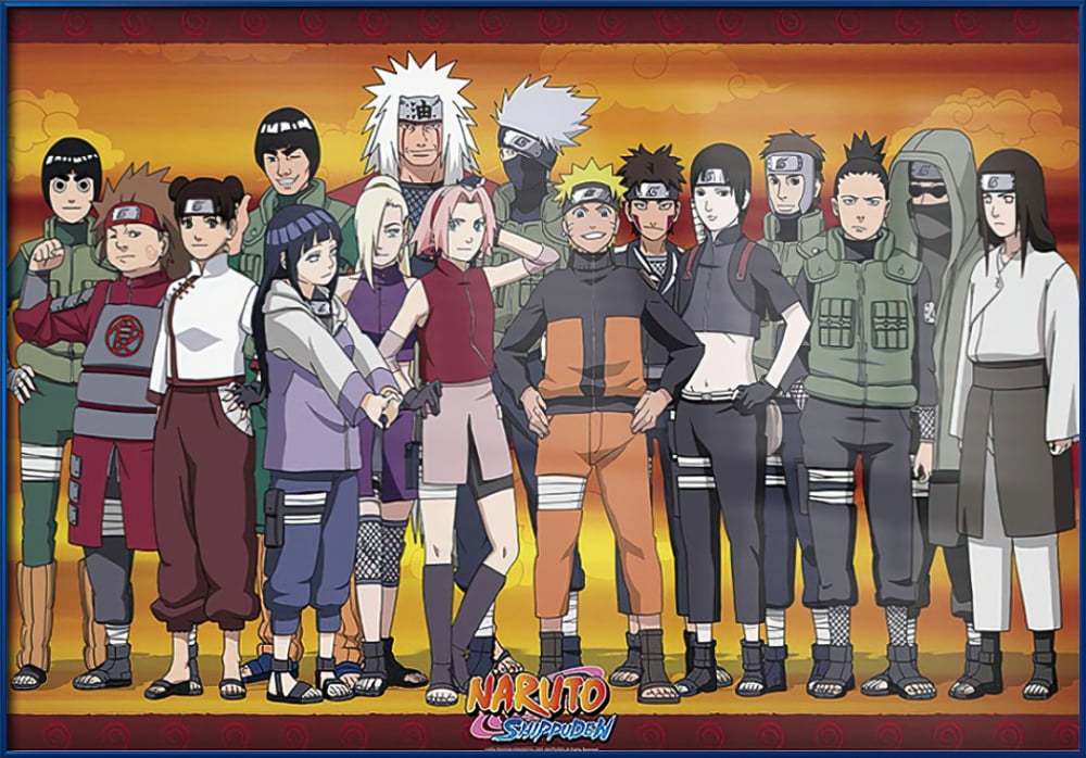 Naruto Shippuden - Anime / Manga Poster / Print (All Characters) -  