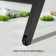 thumbnail image 6 of Ulax Furniture Patio Aluminum Chaise Lounge Chairs with Wheels and Phifertex Sling Fabric, 6 of 8