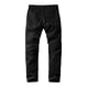 thumbnail image 3 of Pantalones a juego con la parte delantera plana y ajustada para hombre, color negro, talla 32, 3 of 5