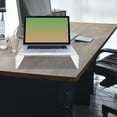 thumbnail image 2 of STRANDCHIC Clear Desk Riser for Laptop, Transparent Acrylic Monitor Stand, Simple Design, and Space-Saving, 2 of 6