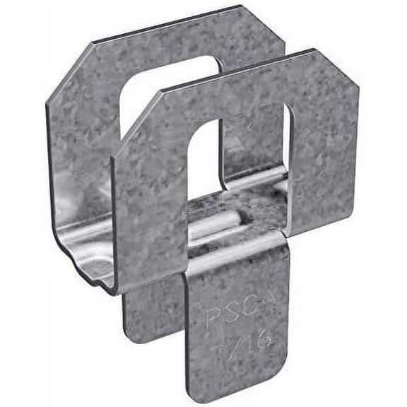500 Count Simpson Strong-Tie PSCL 7/16-R50-10 7/16-Inch Plywood Sheathing Clip 10 bags/50 per Bag