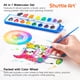 thumbnail image 3 of Set de pintura de acuarela Shuttle Art, 8 colores, paquete de 60 con pinceles, 3 of 8