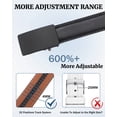 thumbnail image 3 of AWAYTR Ratchet Leather Belt for Men - Genuine Leather Black and Brown Belt for Dress Casual Pants, 3 of 8