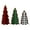 A, variant on Shoreew 3 Pcs Wooden Christmas Tree Decor Rustic Buffalo Plaid/Dot Christmas Tree Farmhouse Table Centerpiece for Tiered Tray Tabletop Home Decor