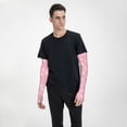 thumbnail image 5 of Haiem Pink Flamingos and Flowers UV Protection Cooling Arm Sleeves for Men and Women UPF 50 Sun Sleeve, 5 of 8