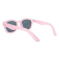 thumbnail image 3 of PASTL Sunglasses Womens Soft Square Matte Finish Shades UV 400 Pink, 3 of 4