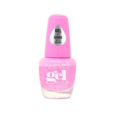 LA Colors Creamy Neon Gel esmalte de uñas Girl Talk, 0.44 Fl Oz