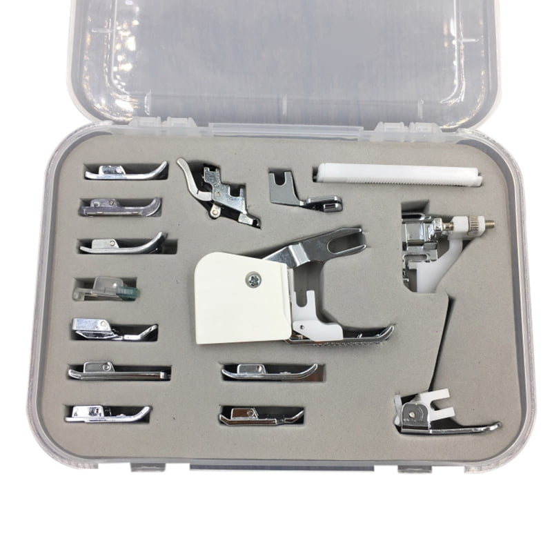 15 PCS Sewing Machine Presser Foot Feet Tool Kit Set For Brother Singer Domestic