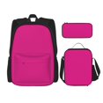 thumbnail image 1 of Fotbe Darkmagenta Set Escolar 3 en 1 para Niños - Mochila Duradera con Lonchera Aislante y Estuche para Lápices - Mochila Escolar para Niños y Niñas, 1 of 7