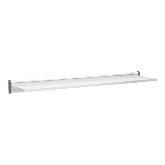 Premier Series 48-inch W x 12-inch D Steel Garage Shelf in White