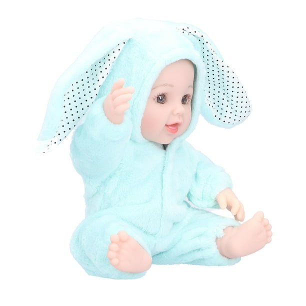 VGEBY Baby Doll, Cute Infant Doll Réaliste Exquis Résistant à l'usure Anti-impact Avec des vêtements Pour la petite enfance Centre pour les enfants Pour la mère Pour la maison