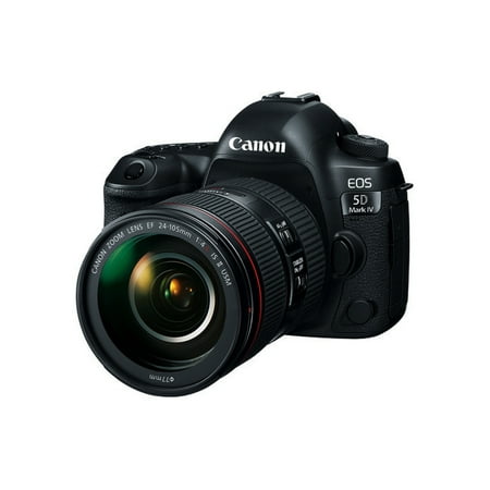 Canon EOS 5D Mark IV Full Frame Digital SLR Camera with EF 24-105mm f/4L IS II USM Lens Kit (International Model) (No Warranty)