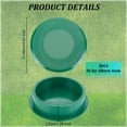 thumbnail image 3 of 3Pcs Green Golf Cup Cover 4 Inch Golf Hole Putting Green Golf Practice Training Aids Golf Training Equipment for Outdoor Activities Golf Activities, 3 of 9