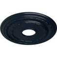 thumbnail image 3 of Ekena Millwork 15 3/8"OD x 3 5/8"ID x 1"P Dublin Ceiling Medallion (Fits Canopies up to 8 1/4"), Hand-Painted Midnight Dream, 3 of 6