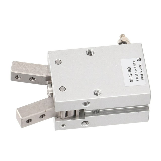 Air Gripper Pneumatic Cylinder, Single Double Acting Angular Style Non Contact Magnetic Switch Finger Cylinder For Industrial Use