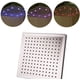 thumbnail image 5 of Ducha, cuadrado de 20,3 cm, control de temperatura, acabado cromado, ABS con 3 colores cambiantes, cabezal de ducha de baño LED de 12 piezas (1 paquete), 5 of 5